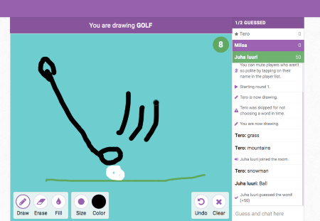 Fun Fast-Paced Group Drawing Game…try it!